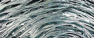 Formed Cast Glass with Several Designs Swirls Included